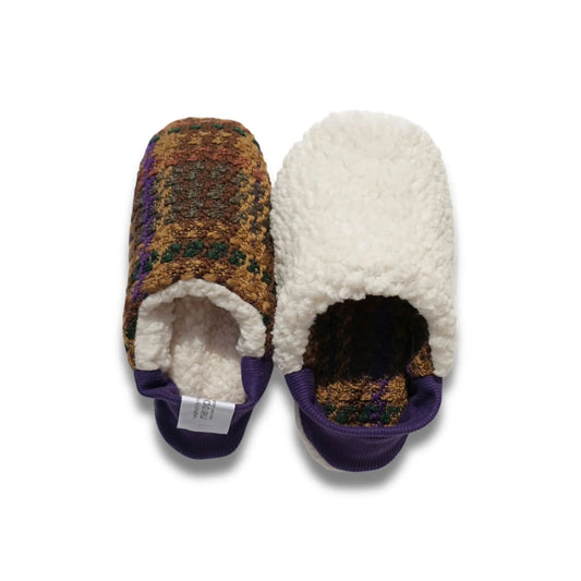 Roving Check x Sleep Boa Room Shoes