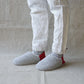 Quarter Knit x Cream Sheep Boa Room Shoes