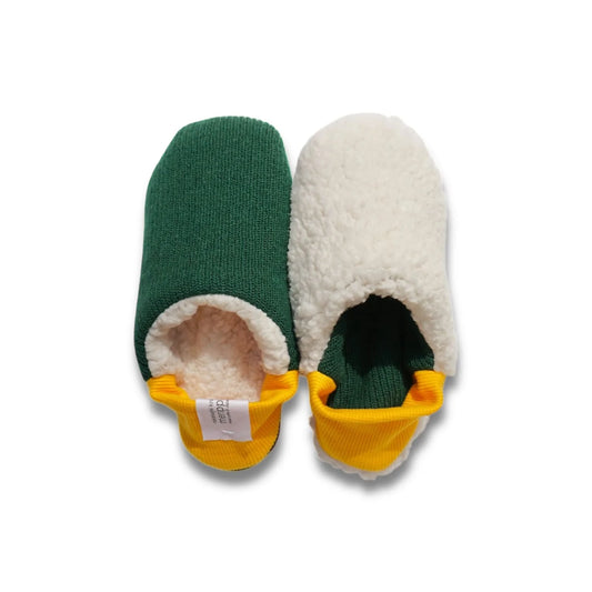 Quarter Knit x Green Sheep Boa Room Shoes
