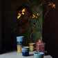 HKliving 70's Ceramics Van Gogh Starry Night Coffee Mugs (Set of 2)