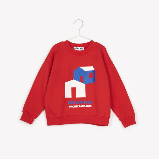 Tom & Boy Red L.A Sweatshirt