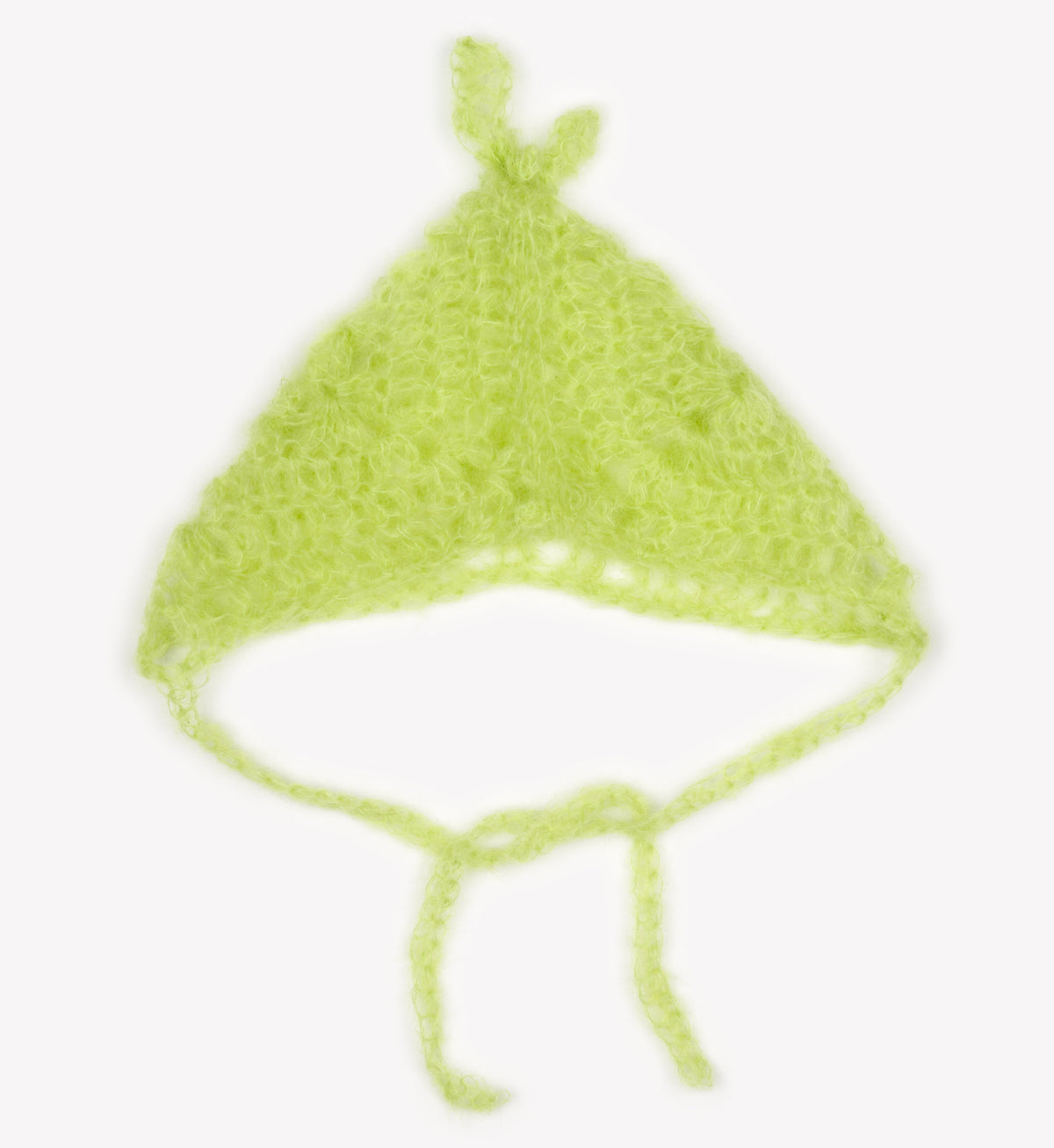 Tom & Boy Lime Mohair Hood
