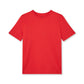 Red t-shirt on a white background