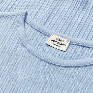 Mads Nørgaard Cashmere Blue Pointella Trixie Tee