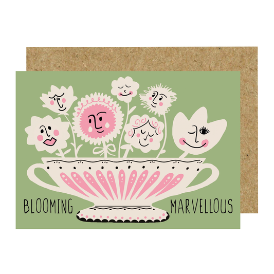 Blooming Marvellous Greeting Card