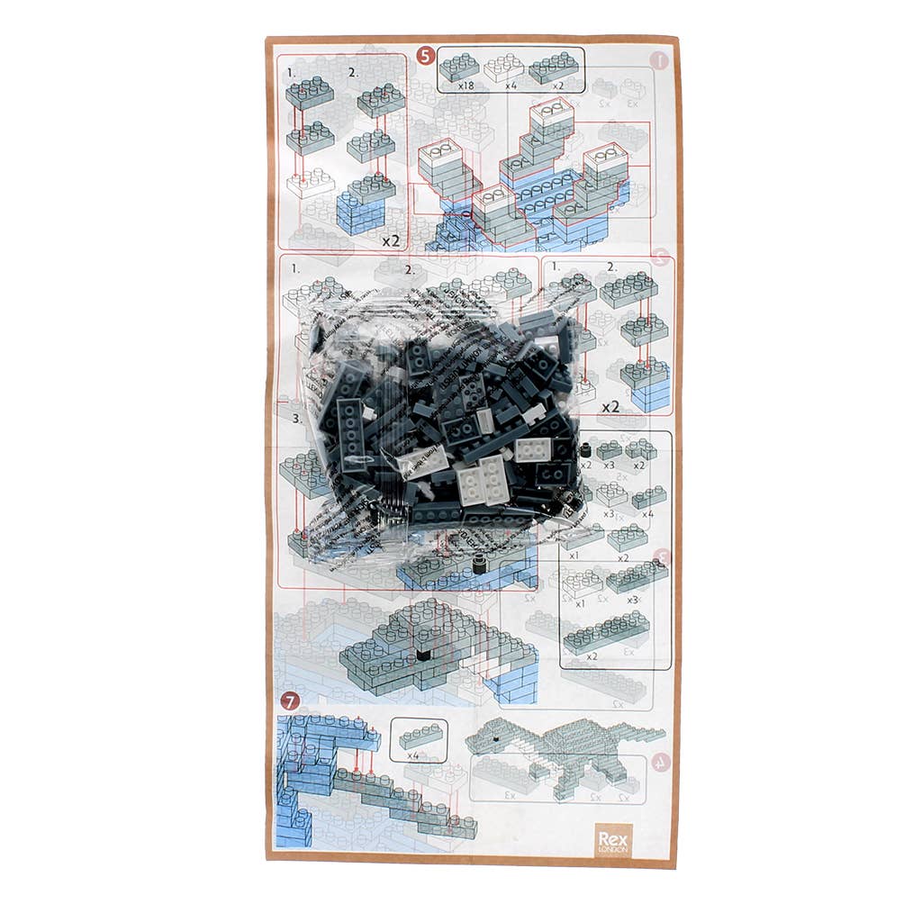 Diplodocus  Build Your Own Dinosaur Model Brick Set