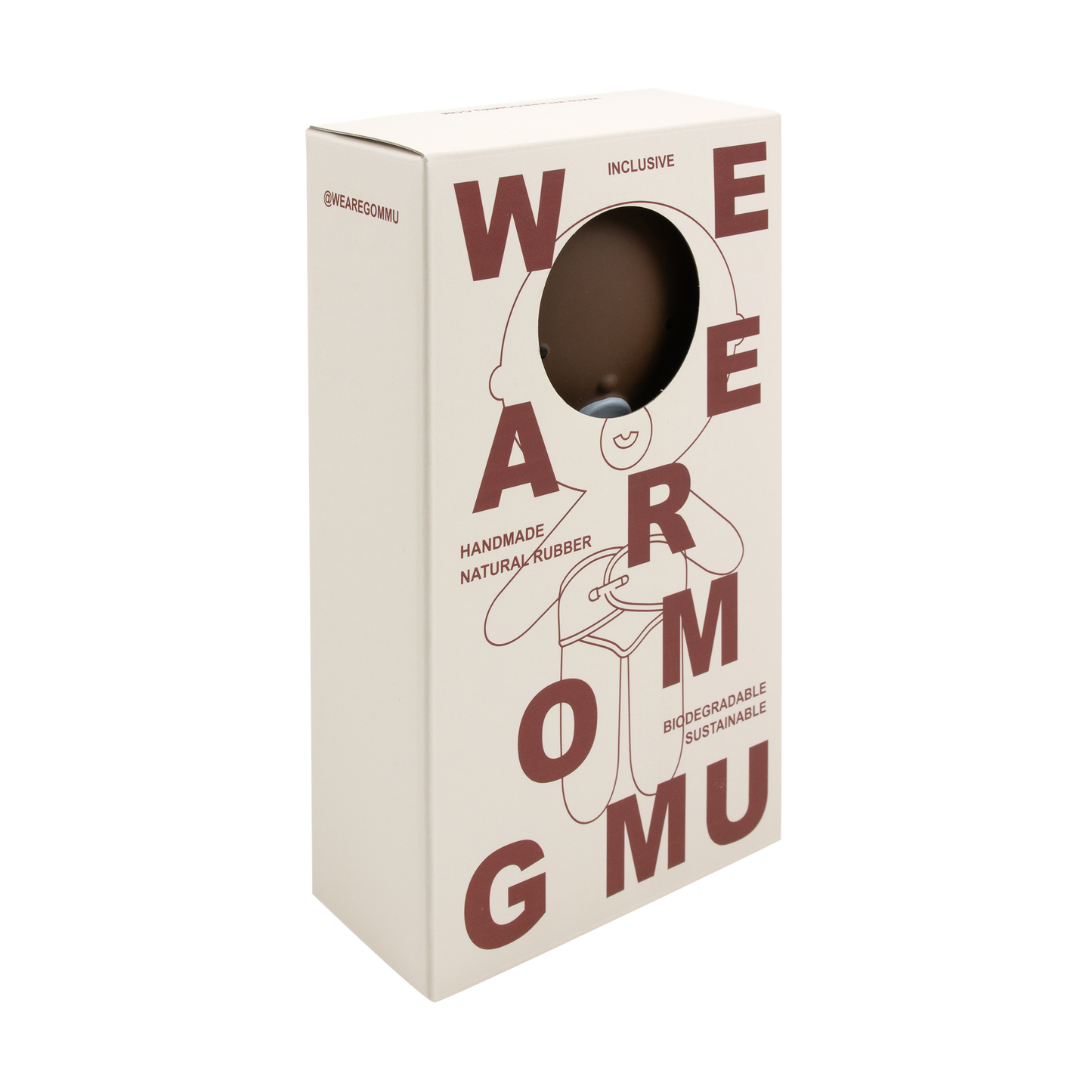 Gommu Mini Baby 2 - Natural Rubber Baby Doll: Honey