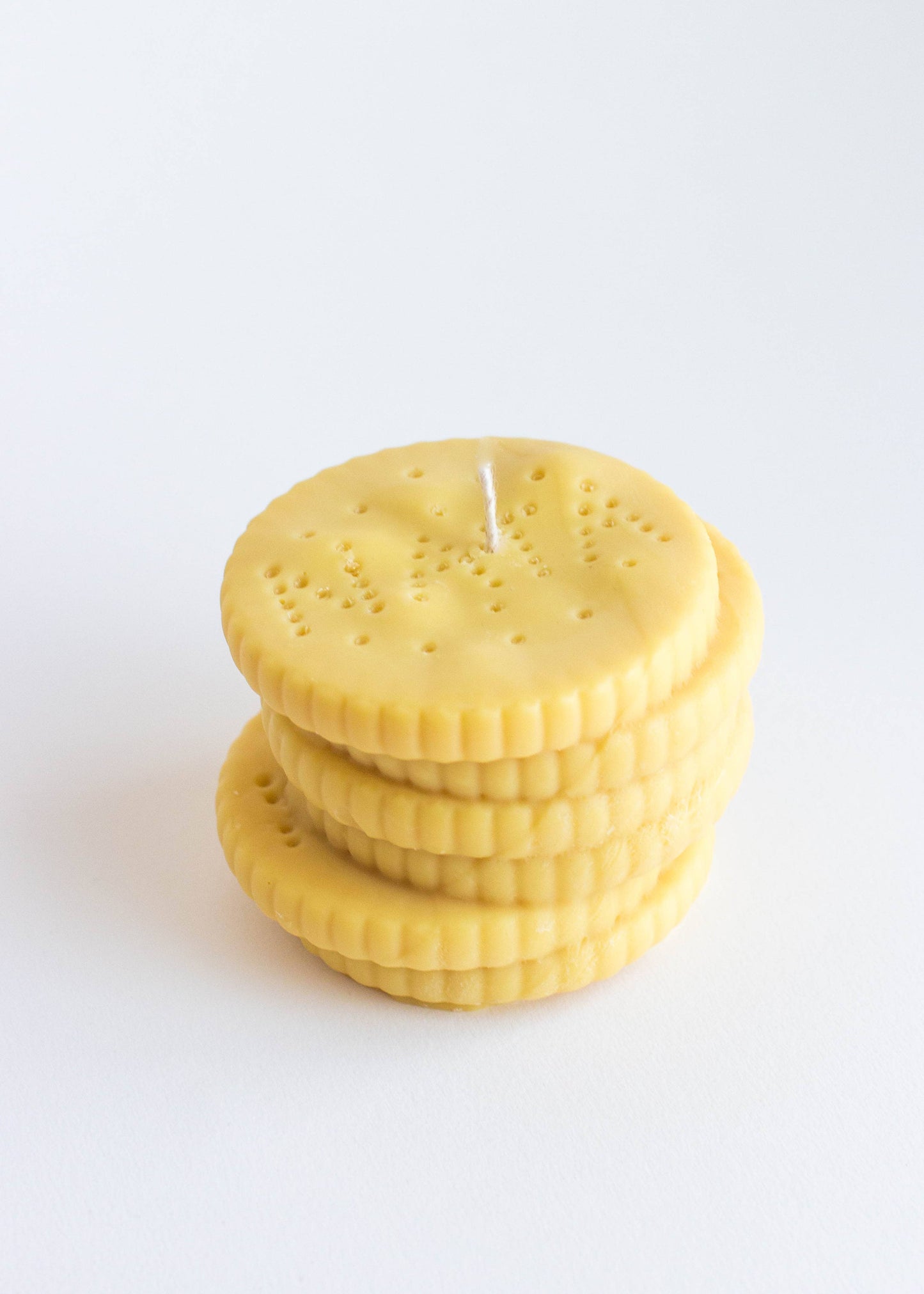Cheese Cracker Candle