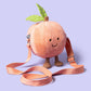 Jellycat Amuseables Peach Shoulder Bag
