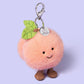 Jellycat Amuseables Peach Bag Charm