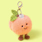 Jellycat Amuseables Peach Bag Charm
