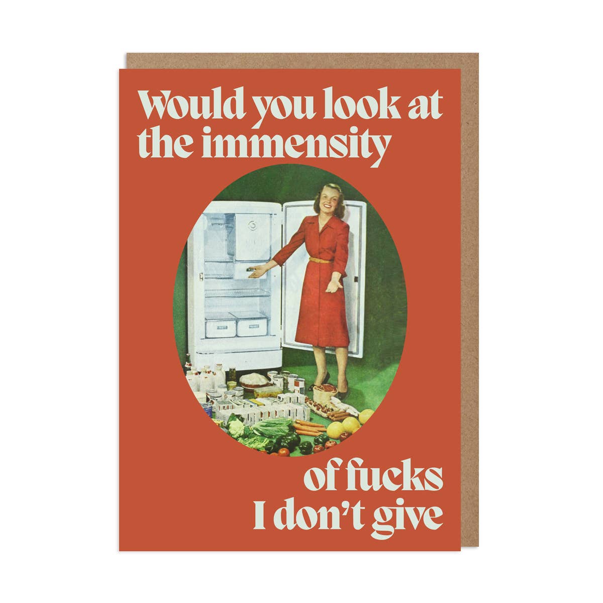 Fucks I Don't Give Greeting Card
