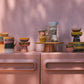 HKliving 70's Ceramics Radiant Americano mugs (set of 4)