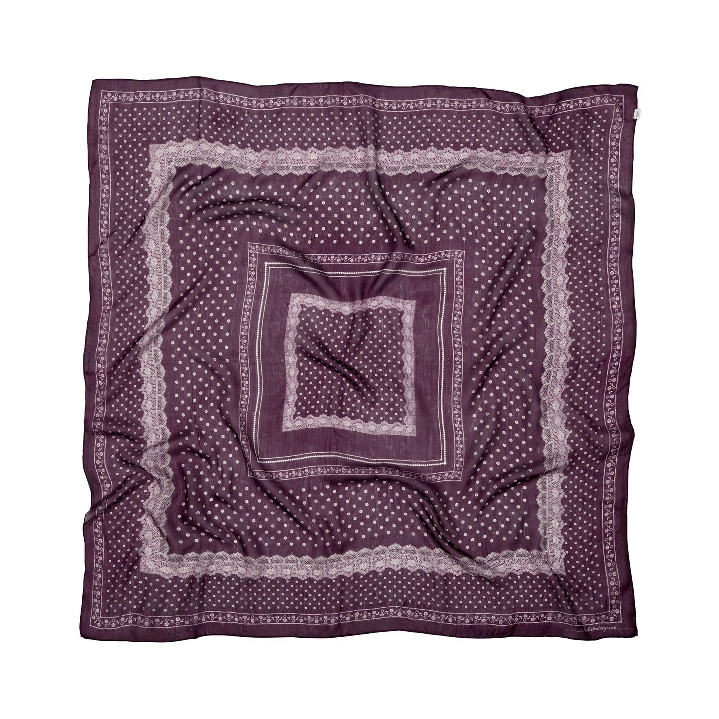 Becksöndergaard Fig Red Lacia Tabby Sia Scarf