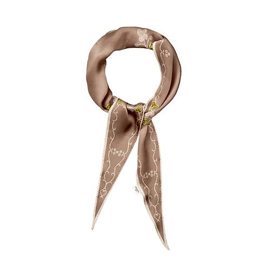 Becksöndergaard Pine Bark Brodaria Diamond Scarf