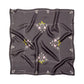 Becksöndergaard Forged Iron Gray Brodaria Sia Silk Scarf