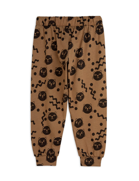 Mini Rodini Squiggly Cats AOP Trousers