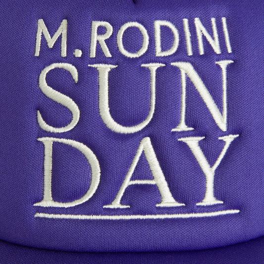 Mini Rodini Sunday Embroidered Trucker Cap