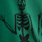 Mini Rodini Green Skeleton Long Sleeve Tee