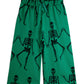 Mini Rodini Green Skeleton Trousers