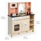 Cream Play Kitchen