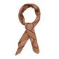 Becksöndergaard Wood Thrush Brown Scallopia Striped Cotta Scarf