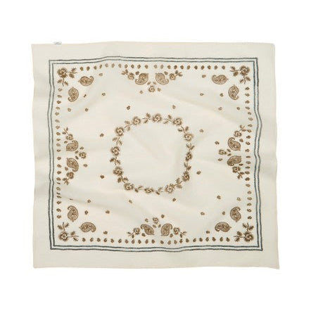 Becksöndergaard Birch White Bloom Paisley Cotta Scarf