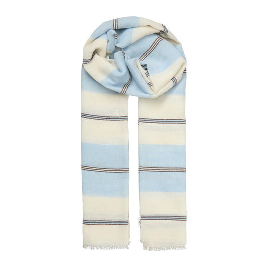 Becksöndergaard Skyway Blue Wovelia Cowea Scarf