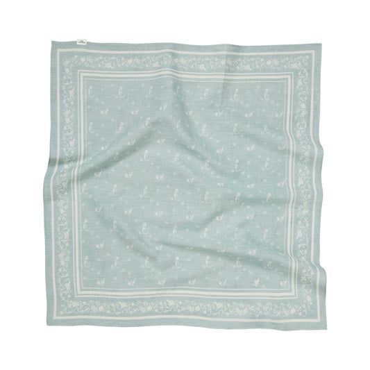 Becksöndergaard Silver Blue Tulipa Cotta Scarf