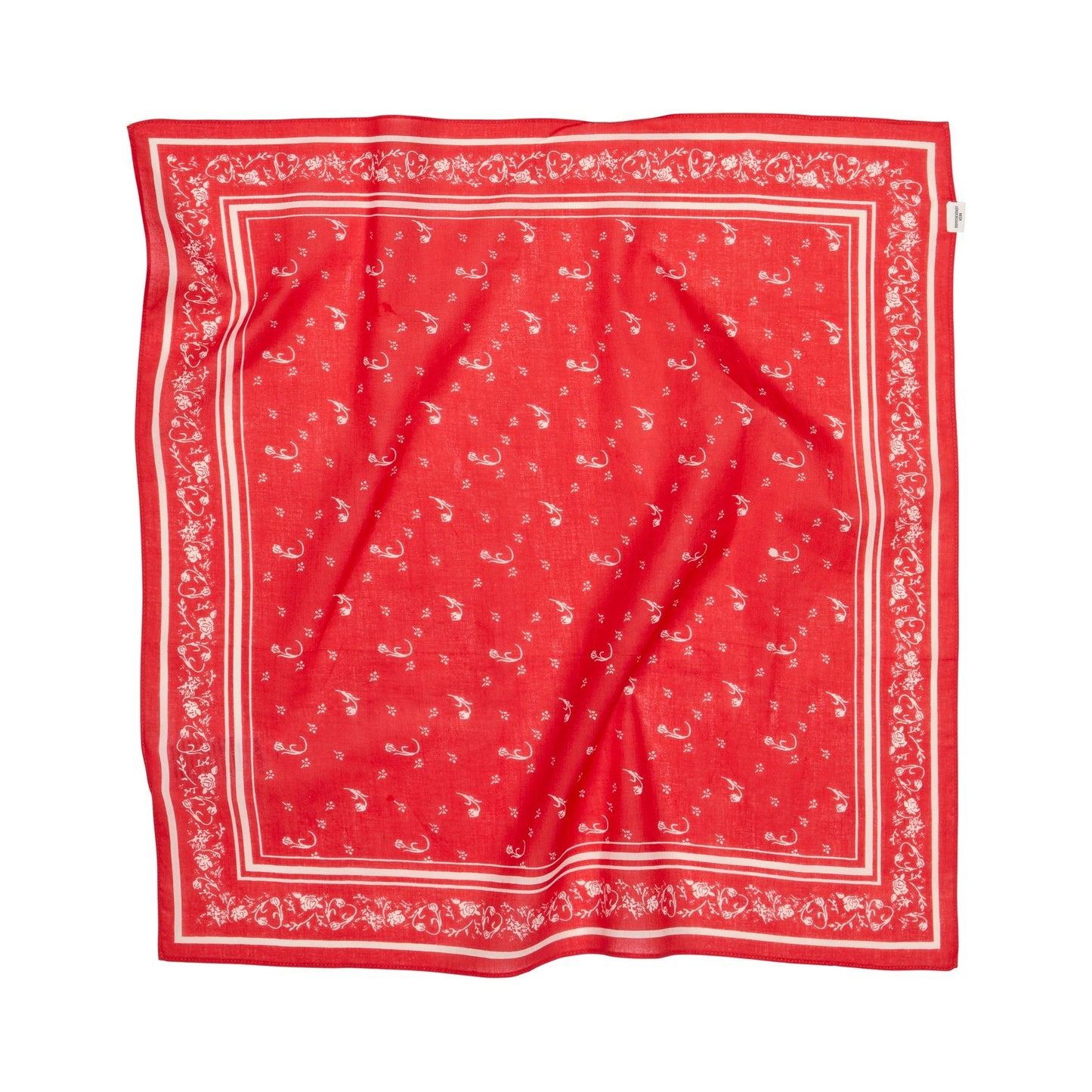 Becksöndergaard Pompeian Red Tulipa Cotta Scarf