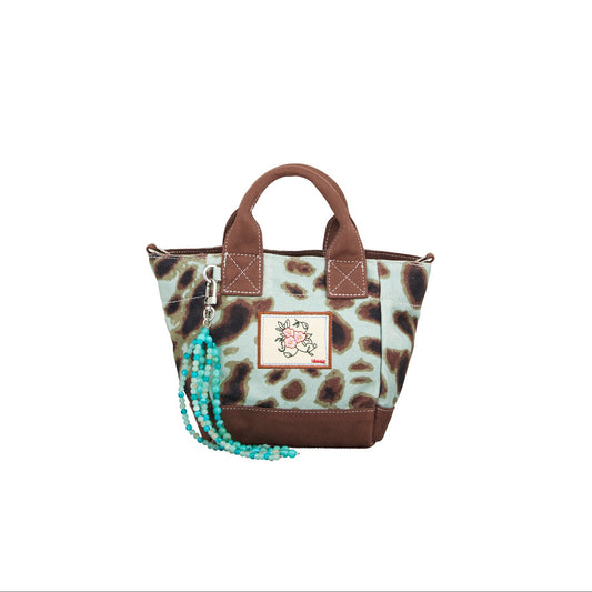 Becksöndergaard Aqua Grey Leola Canvas Gabby Bag