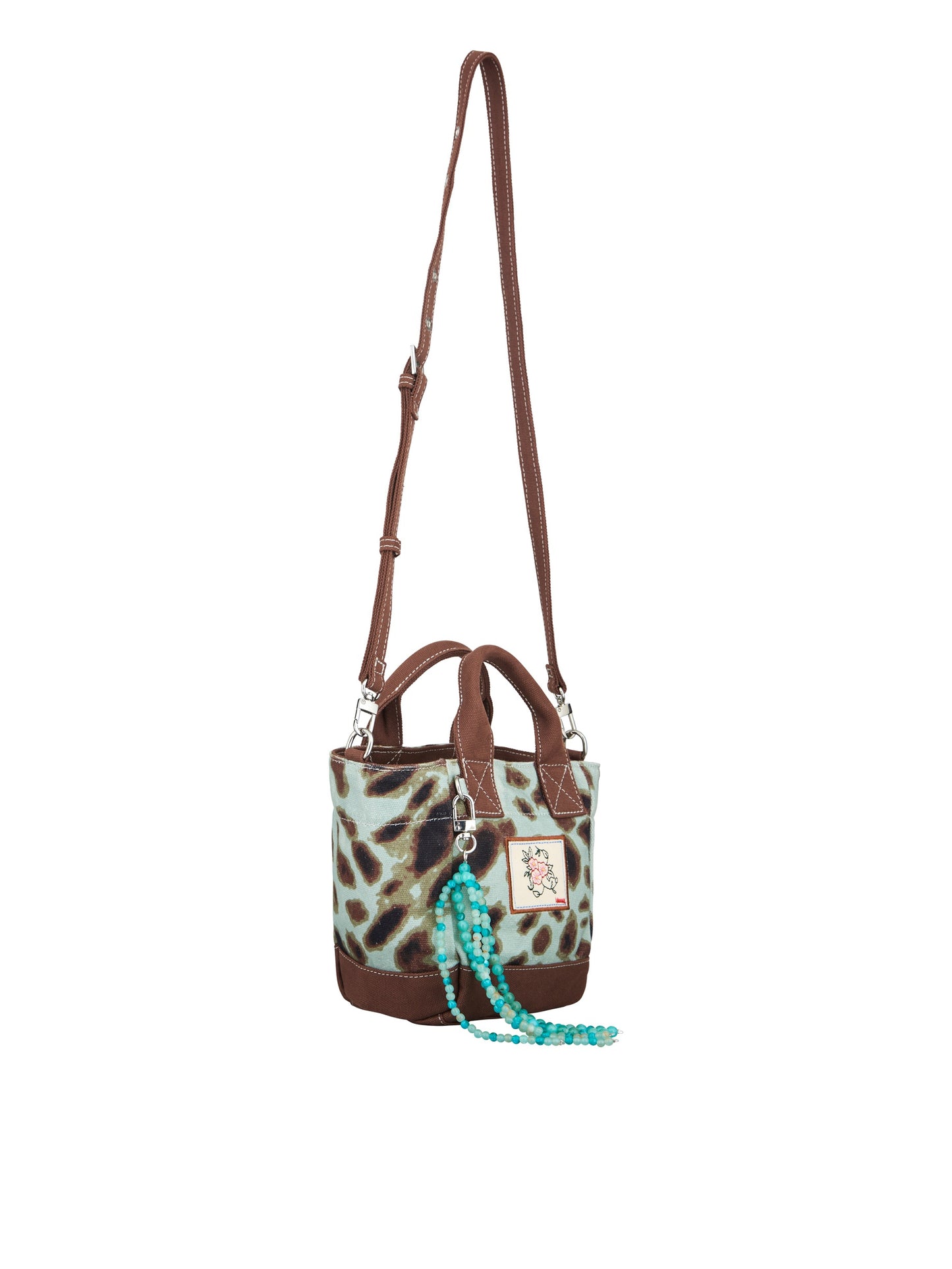 Becksöndergaard Aqua Grey Leola Canvas Gabby Bag