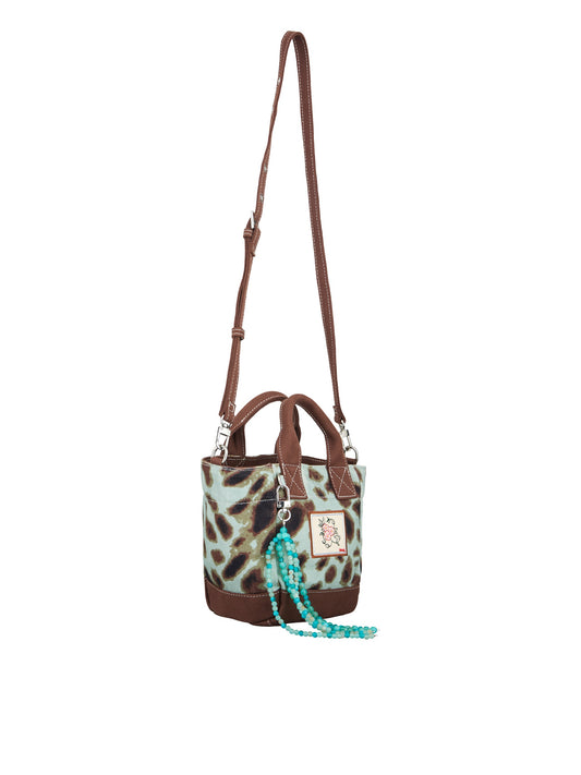 Becksöndergaard Aqua Grey Leola Canvas Gabby Bag