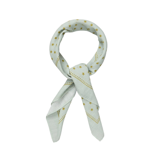 Becksöndergaard Aqua Grey Starlia Cotta Scarf