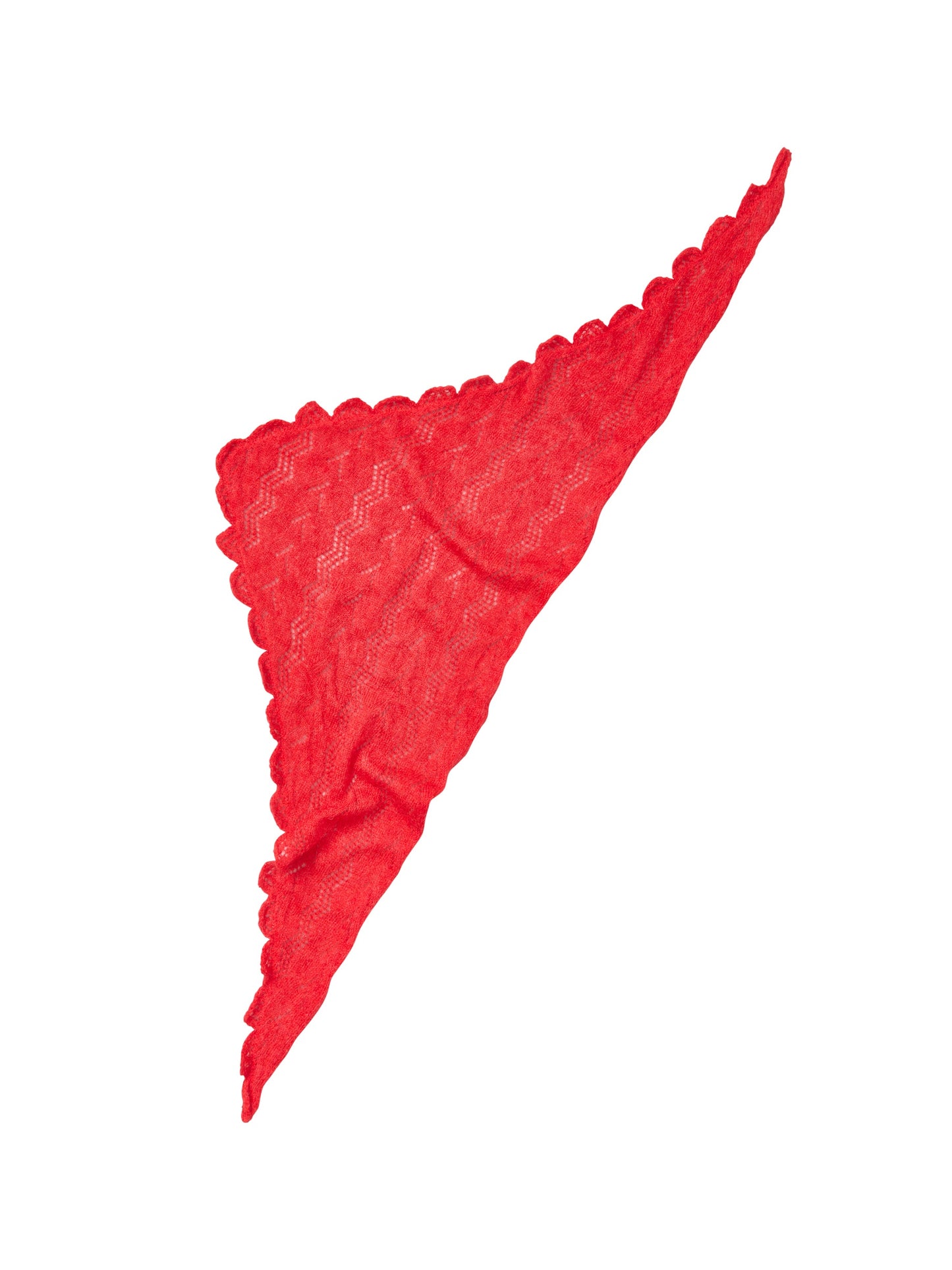 Becksöndergaard Salsa Red Opany Triangle Scarf
