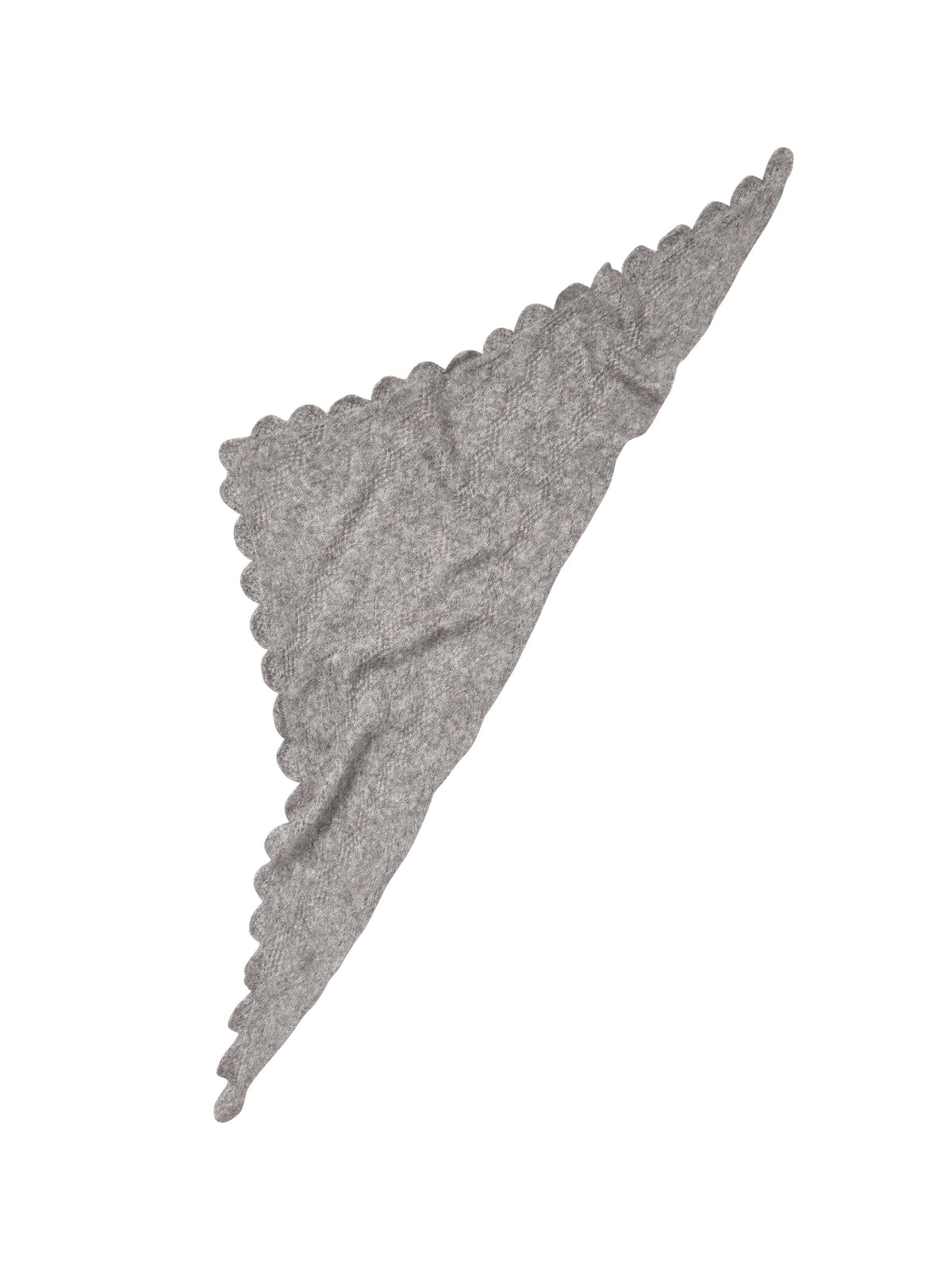 Becksöndergaard Grey Melange Opany Triangle Scarf
