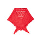 Becksöndergaard Salsa Red Opany Triangle Scarf