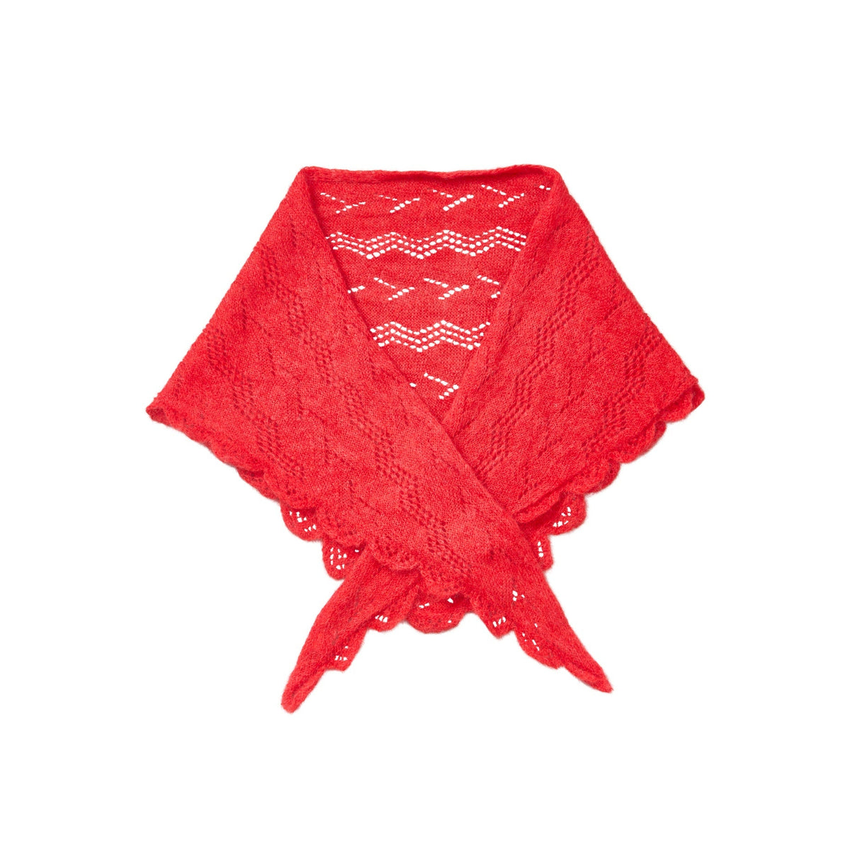 Becksöndergaard Salsa Red Opany Triangle Scarf