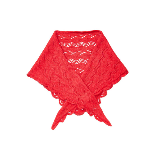 Becksöndergaard Salsa Red Opany Triangle Scarf