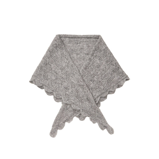 Becksöndergaard Grey Melange Opany Triangle Scarf