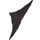 Becksöndergaard Black Alpaca Wool Triangle Scarf