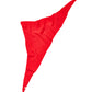 Becksöndergaard Salsa Red Alpaca Wool Triangle Scarf