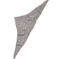 Becksöndergaard Grey Melange Alpaca Wool Triangle Scarf