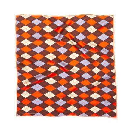 Becksöndergaard Argyle Sia Silk Scarf