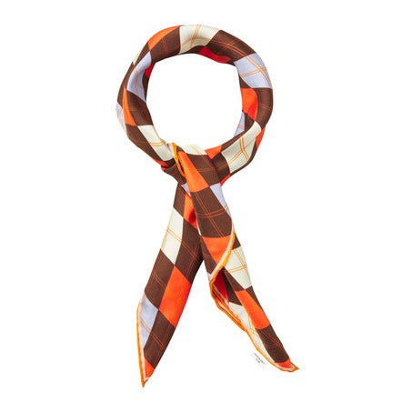 Becksöndergaard Argyle Sia Silk Scarf