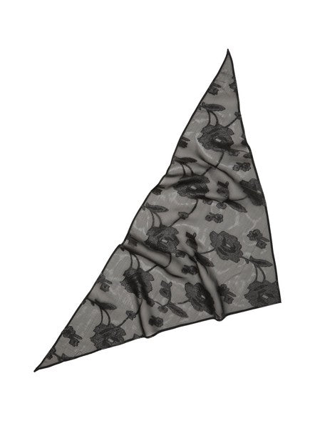 Becksöndergaard Black Fina Triangle Scarf