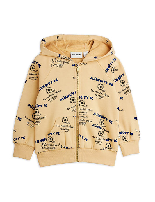 Mini Rodini Alien City FC Zip Hoodie