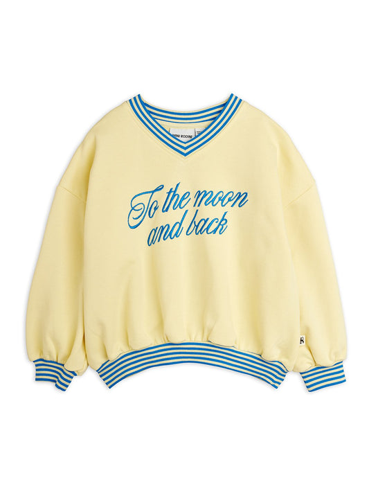 Mini Rodini To The Moon Embroidered Sweatshirt