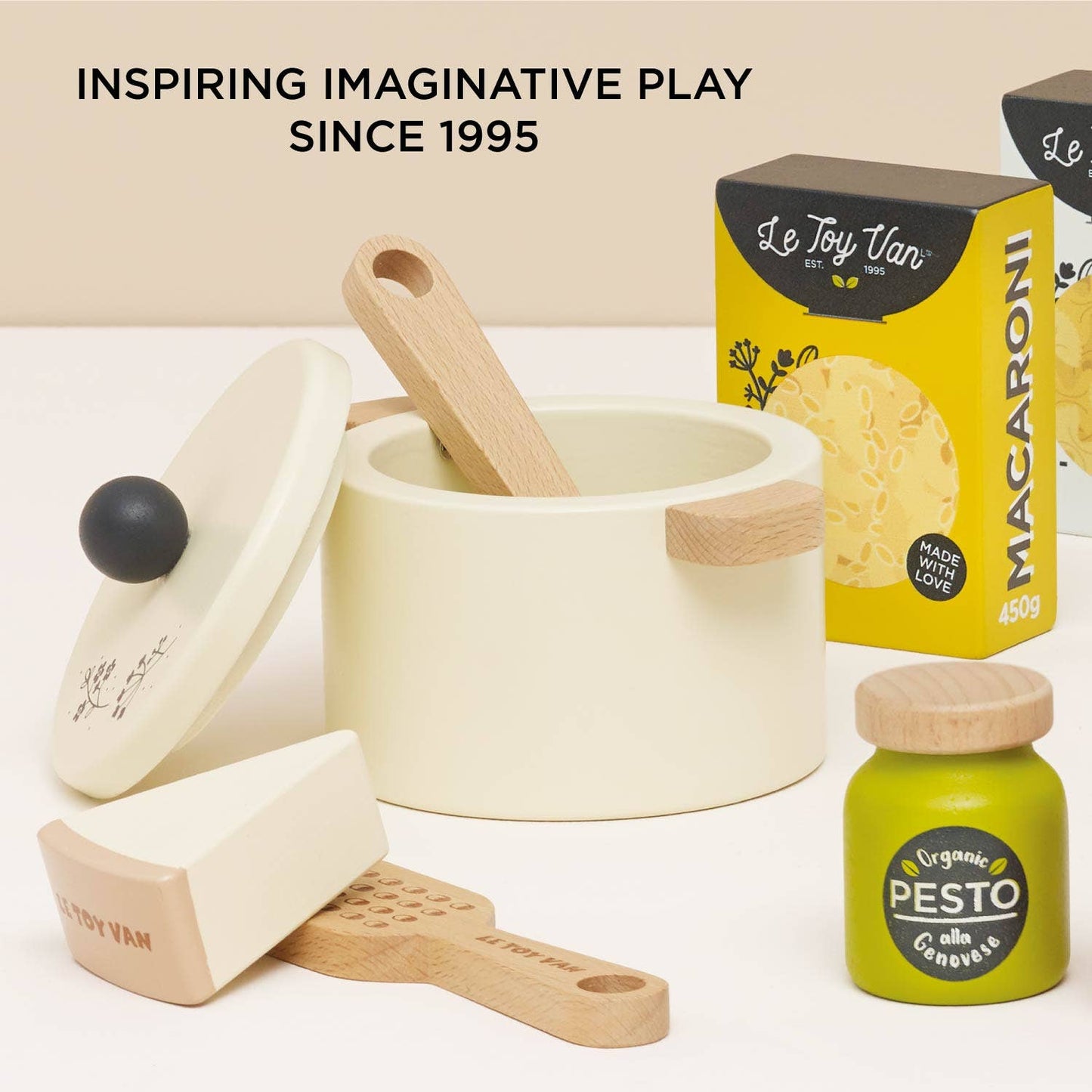 Wooden Organic Pasta Set