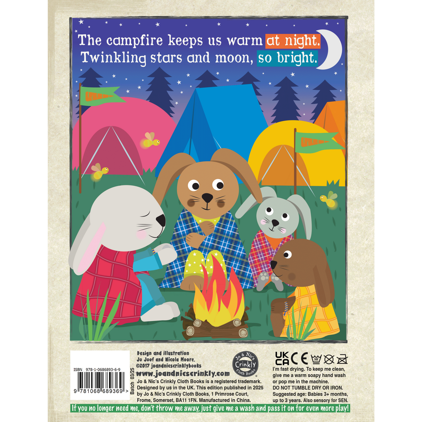 Festival Crinkly Newspaper Cloth Book